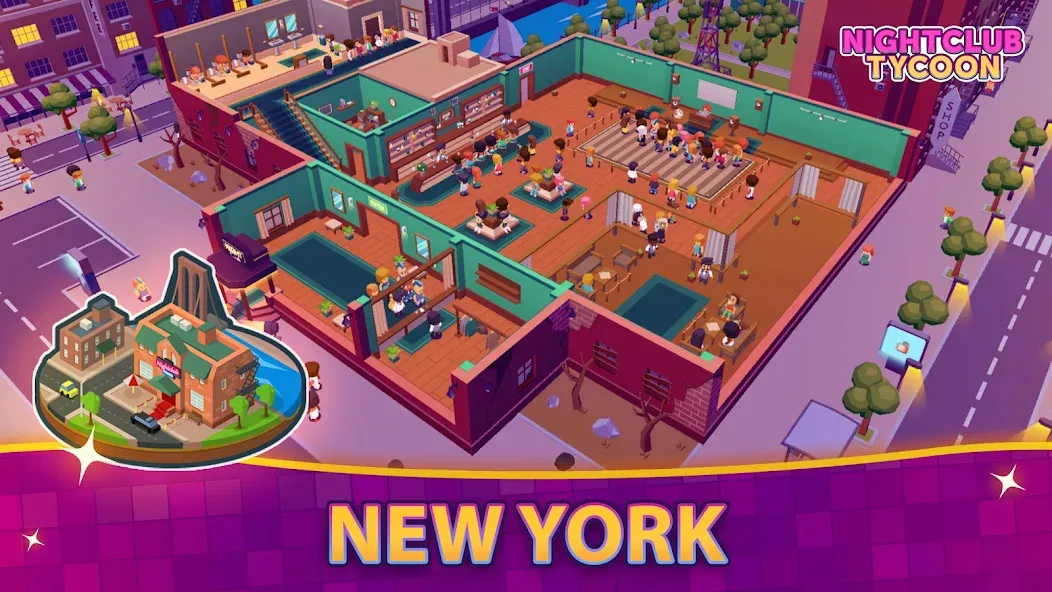 Взлом Nightclub Tycoon: Idle Empire  [МОД Меню] — полная версия apk на Андроид screen 3