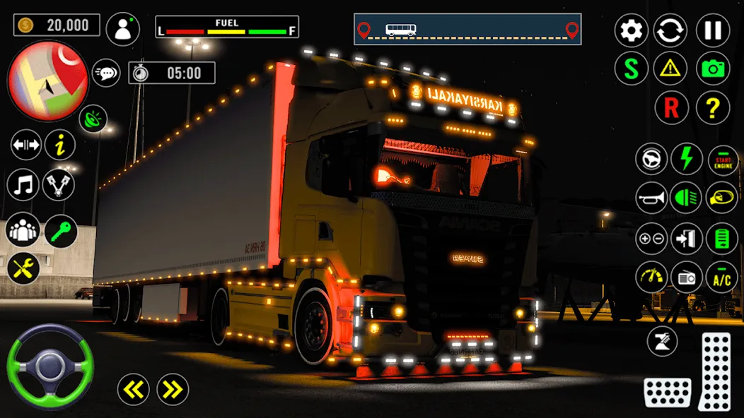 Взлом US Truck City Transport Sim 3d  [МОД Mega Pack] — последняя версия apk на Андроид screen 5