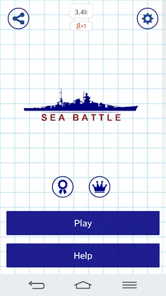 Скачать взломанную Battle at Sea  [МОД Бесконечные деньги] — стабильная версия apk на Андроид screen 1