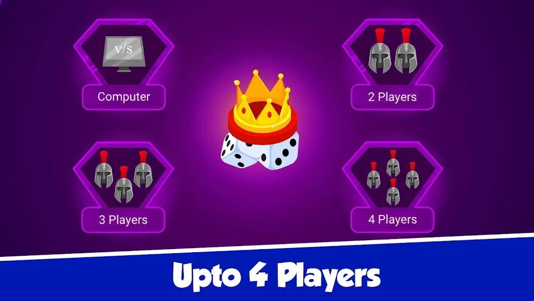 Взлом Ludo Offline Dice Board Game  [МОД Unlocked] — последняя версия apk на Андроид screen 5