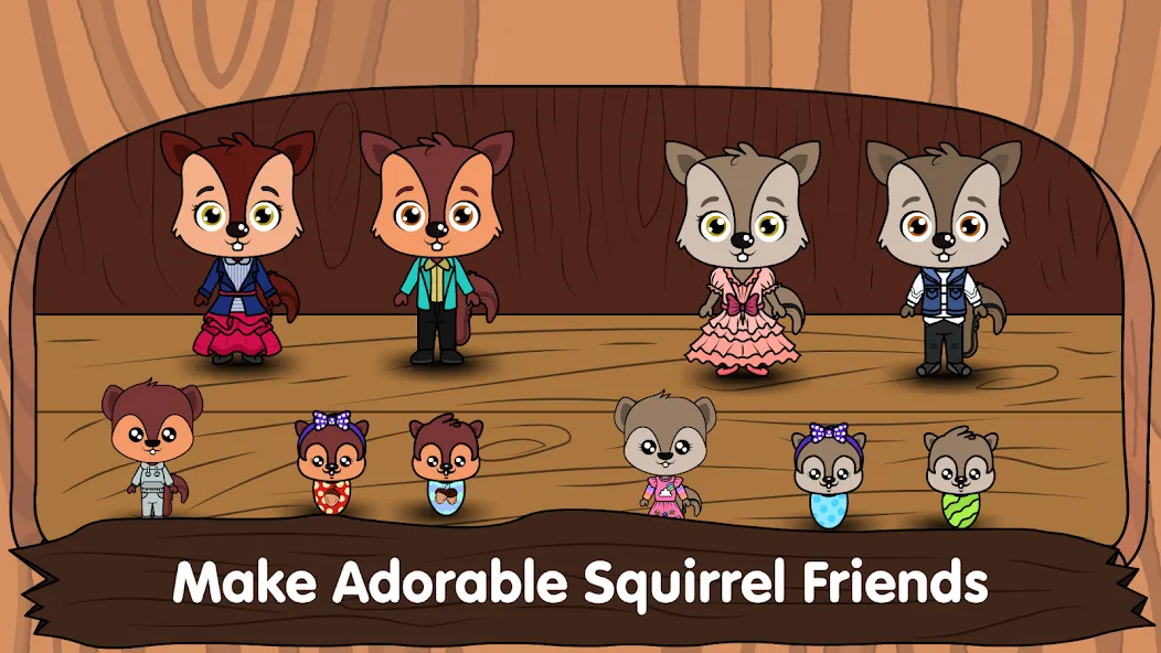 Взлом Animal Town — My Squirrel Home  [МОД Unlocked] — стабильная версия apk на Андроид screen 3