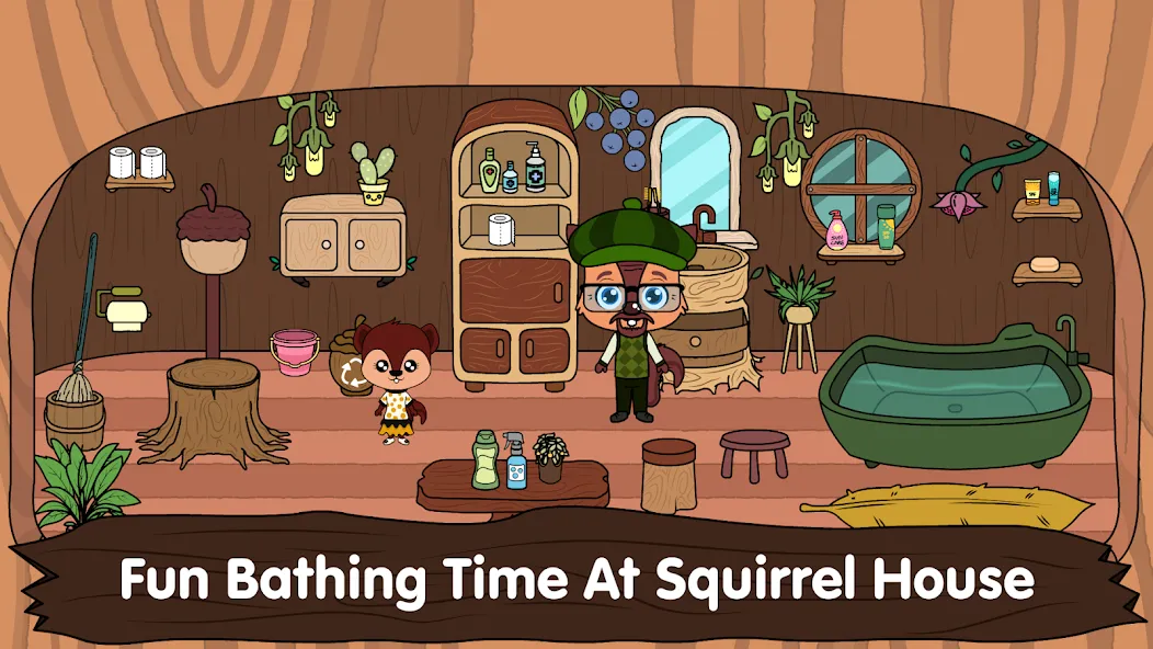 Взлом Animal Town — My Squirrel Home  [МОД Unlocked] — стабильная версия apk на Андроид screen 4