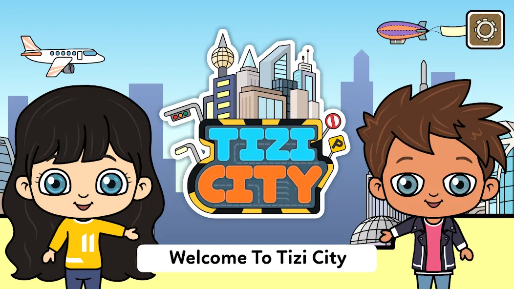 Взломанная My Tizi City — Town Life Games  [МОД Бесконечные деньги] — полная версия apk на Андроид screen 1