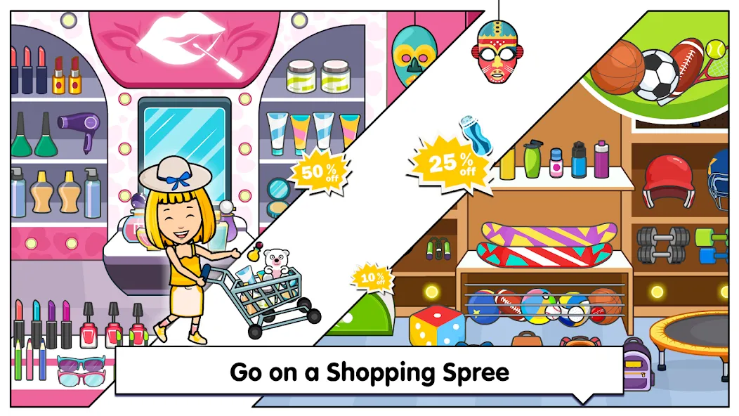 Взломанная Tizi Town — My World  [МОД Unlocked] — последняя версия apk на Андроид screen 3