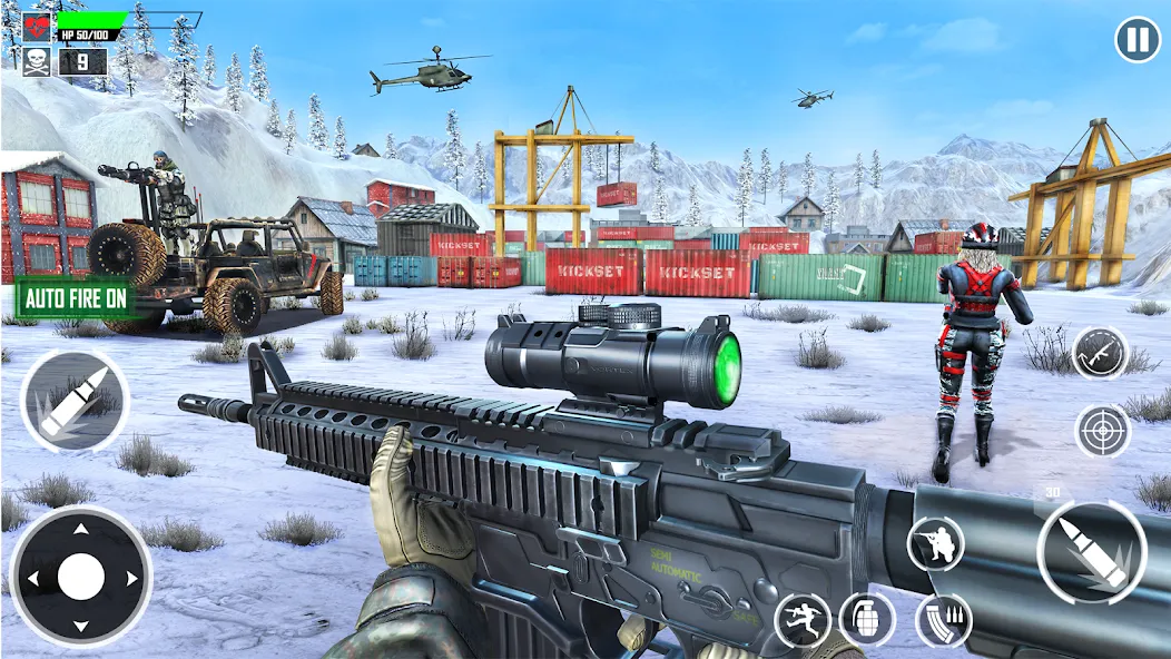 Взломанная First Person Shooter Mode  [МОД Unlocked] — последняя версия apk на Андроид screen 2