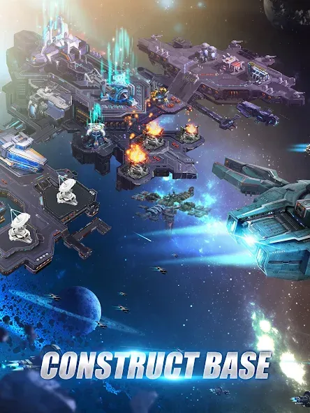 Взломанная Galaxy Battleship (Гэлакси Батлшип)  [МОД Много денег] — полная версия apk на Андроид screen 5