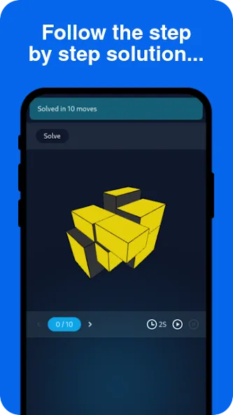 Взломанная Cube Solver (Кьюб Солвер)  [МОД Unlimited Money] — полная версия apk на Андроид screen 3