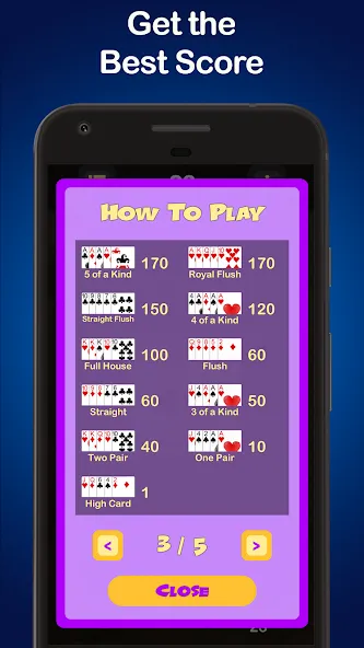 Взломанная Puzzle Poker Joker's Wild  [МОД Много монет] — последняя версия apk на Андроид screen 5