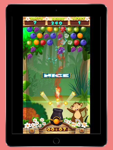 Скачать взлом Fruits Shooter Pop (Фрутс Шутер Поп)  [МОД Меню] — полная версия apk на Андроид screen 2