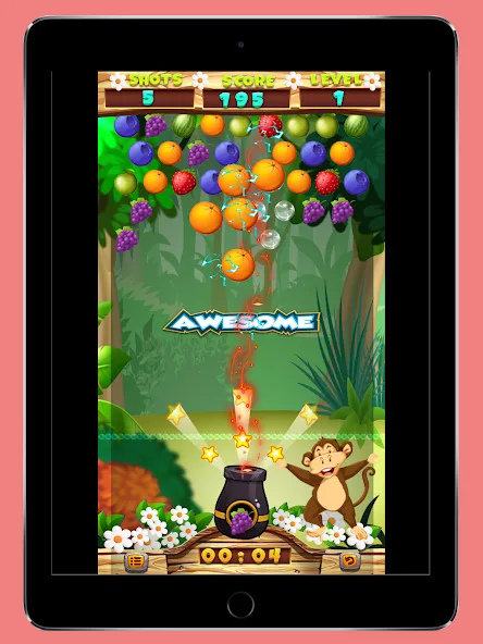 Скачать взлом Fruits Shooter Pop (Фрутс Шутер Поп)  [МОД Меню] — полная версия apk на Андроид screen 3