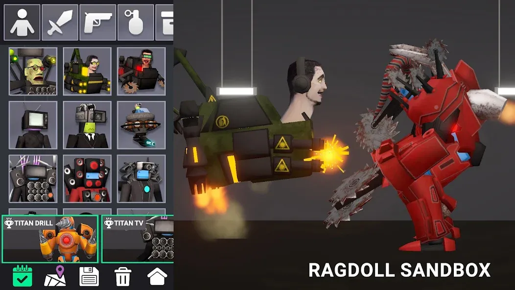 Скачать взлом Last Play: Ragdoll Sandbox (Ласт Плей)  [МОД Mega Pack] — последняя версия apk на Андроид screen 1