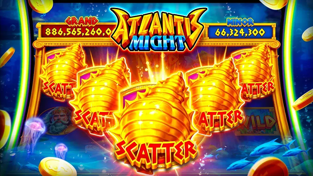 Скачать взломанную Jackpot Master™ Slots — Casino (Джекпот Мастер Слоты)  [МОД Меню] — полная версия apk на Андроид screen 3