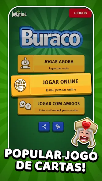 Взлом Buraco Jogatina: Card Games (Бурако Жогатина)  [МОД Меню] — полная версия apk на Андроид screen 2