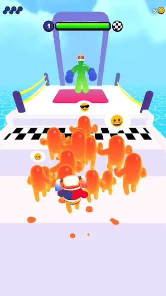 Взлом Join Blob Clash 3D: Mob Runner (Джойн Блоб Клаш 3D)  [МОД Много монет] — последняя версия apk на Андроид screen 5