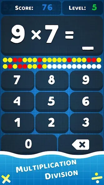 Скачать взлом Math Practice: Solve Problems  [МОД Unlocked] — стабильная версия apk на Андроид screen 1