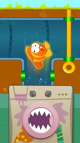 Скачать взломанную Fish Story: Save the Lover (Фиш Стори)  [МОД Unlocked] — полная версия apk на Андроид screen 4