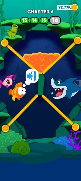 Взломанная Neptune vs Mermaid: Fish Prank (Нептун против Русалки)  [МОД Mega Pack] — последняя версия apk на Андроид screen 5