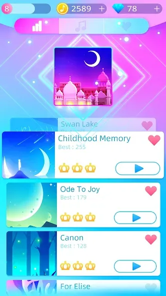 Скачать взломанную Piano Music Go-EDM Piano Games  [МОД Unlocked] — последняя версия apk на Андроид screen 5