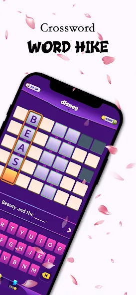 Скачать взломанную Word Hike -Inventive Crossword (Уорд Хайк)  [МОД Меню] — полная версия apk на Андроид screen 1