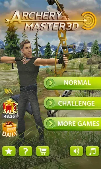 Скачать взломанную Archery Master 3D  [МОД Бесконечные деньги] — стабильная версия apk на Андроид screen 3