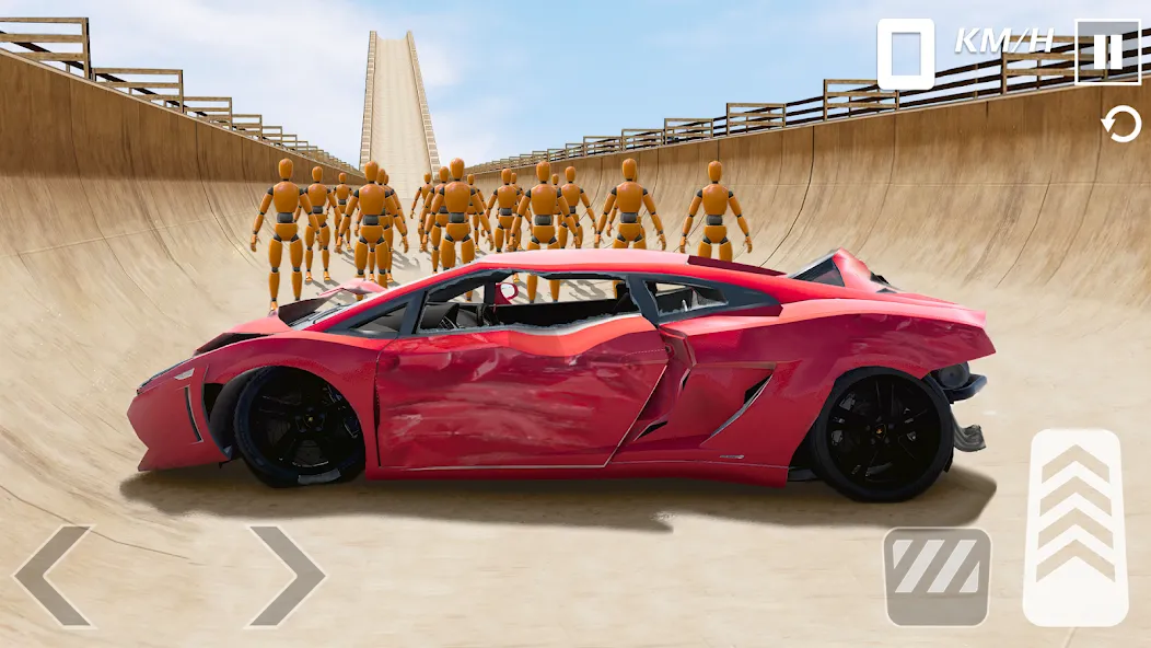 Взлом Smashing Car Compilation Game (Кар Крэш Компиляция Гейм)  [МОД Mega Pack] — стабильная версия apk на Андроид screen 2