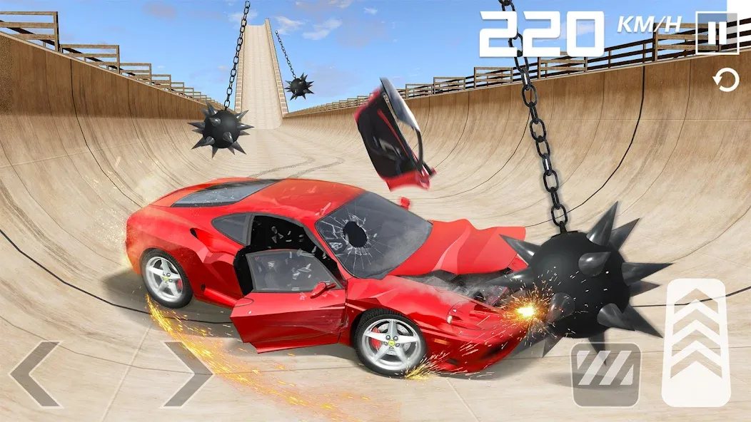 Взлом Smashing Car Compilation Game (Кар Крэш Компиляция Гейм)  [МОД Mega Pack] — стабильная версия apk на Андроид screen 5