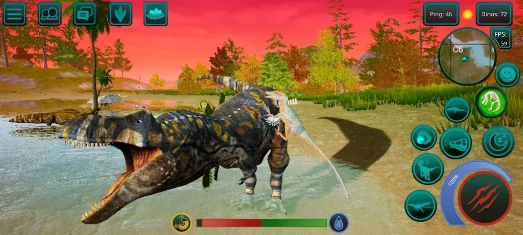 Скачать взлом The Cursed Dinosaur Isle: Game  [МОД Бесконечные монеты] — полная версия apk на Андроид screen 1