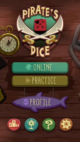 Взломанная Pirate's Dice  [МОД Бесконечные деньги] — последняя версия apk на Андроид screen 1