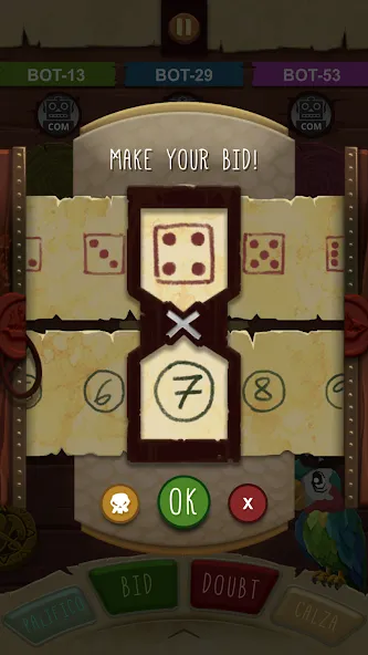 Взломанная Pirate's Dice  [МОД Бесконечные деньги] — последняя версия apk на Андроид screen 2