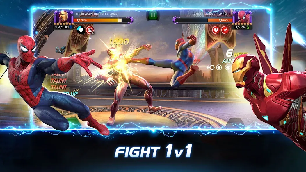 Взломанная Marvel Contest of Champions (Марвел Соревнование Чемпионов)  [МОД Unlocked] — стабильная версия apk на Андроид screen 1