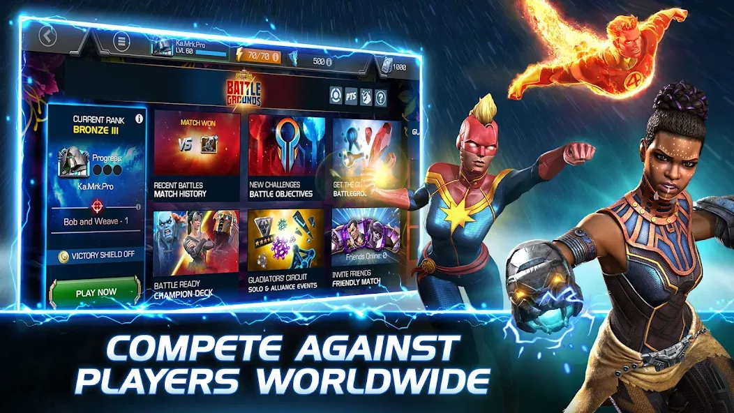 Взломанная Marvel Contest of Champions (Марвел Соревнование Чемпионов)  [МОД Unlocked] — стабильная версия apk на Андроид screen 5