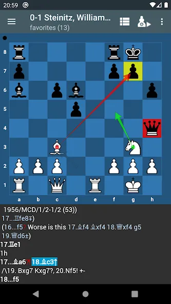 Скачать взлом Chess PGN Master (Шахматы  Мастер)  [МОД Unlocked] — полная версия apk на Андроид screen 1