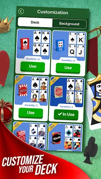 Взломанная Solitaire + Card Game by Zynga  [МОД Меню] — полная версия apk на Андроид screen 4