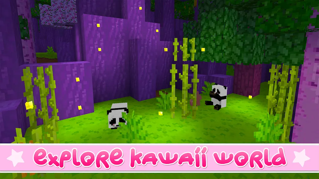 Взломанная Kawaii World — Craft and Build (Кавайи Ворлд)  [МОД Menu] — стабильная версия apk на Андроид screen 3