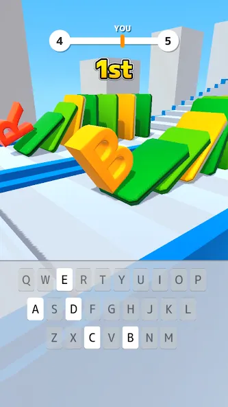 Взлом Type Spin: alphabet run game (Тайп Спин)  [МОД Mega Pack] — последняя версия apk на Андроид screen 1