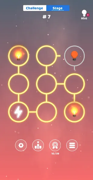 Скачать взлом All Lights Connect : Puzzle (Олл Лайтс Коннект)  [МОД Mega Pack] — полная версия apk на Андроид screen 1