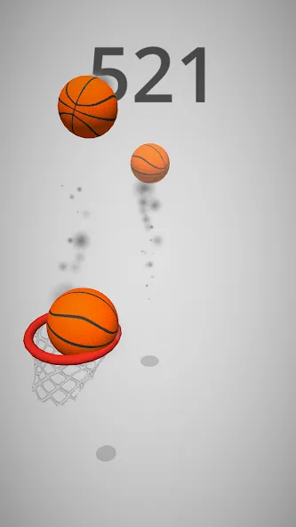 Скачать взломанную Dunk Hoop (Данк Хуп)  [МОД Все открыто] — полная версия apk на Андроид screen 2