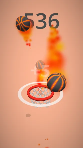 Скачать взломанную Dunk Hoop (Данк Хуп)  [МОД Все открыто] — полная версия apk на Андроид screen 4