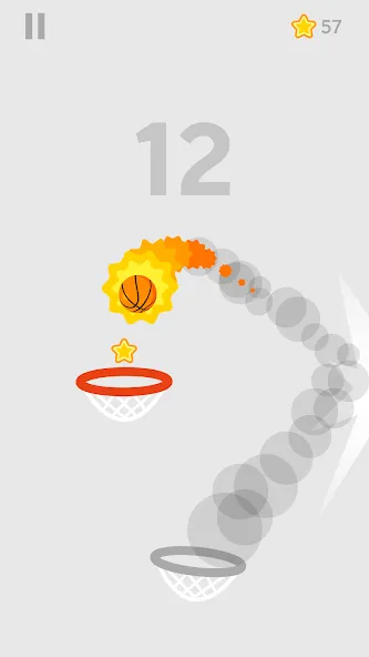 Скачать взломанную Dunk Shot (Данк Шот)  [МОД Unlocked] — полная версия apk на Андроид screen 2