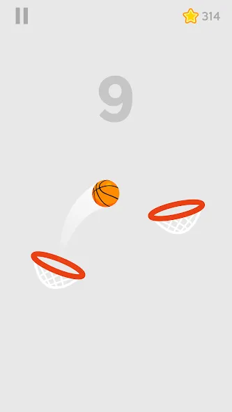 Скачать взломанную Dunk Shot (Данк Шот)  [МОД Unlocked] — полная версия apk на Андроид screen 3