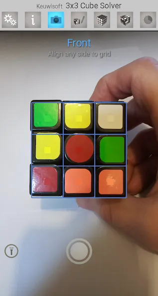 Скачать взлом 3×3 Cube Solver (х3 кубик решатель)  [МОД Mega Pack] — последняя версия apk на Андроид screen 2