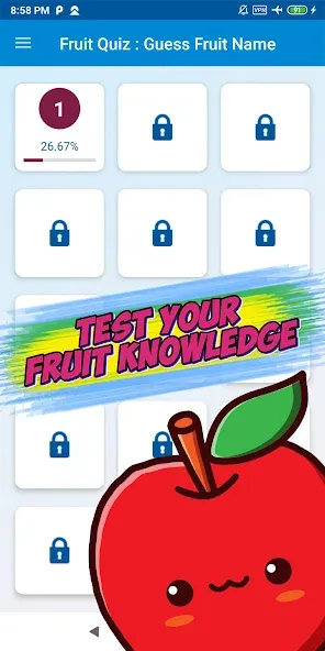 Взлом Guess the fruit name game  [МОД Много денег] — стабильная версия apk на Андроид screen 2