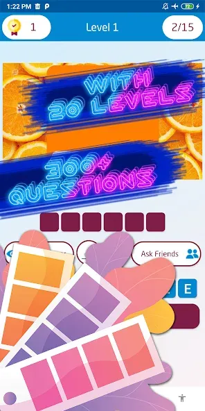 Взломанная Guess the color game  [МОД Много монет] — полная версия apk на Андроид screen 3