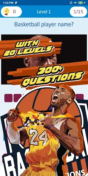 Взломанная basketball player quiz  [МОД Unlimited Money] — полная версия apk на Андроид screen 3