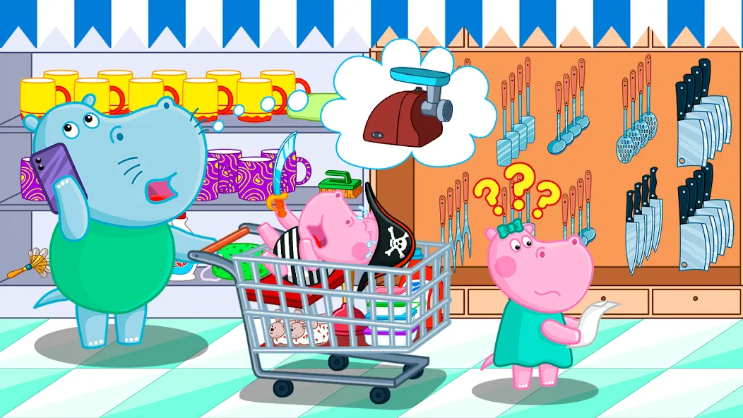 Взломанная Supermarket: Shopping Games  [МОД Бесконечные деньги] — полная версия apk на Андроид screen 2