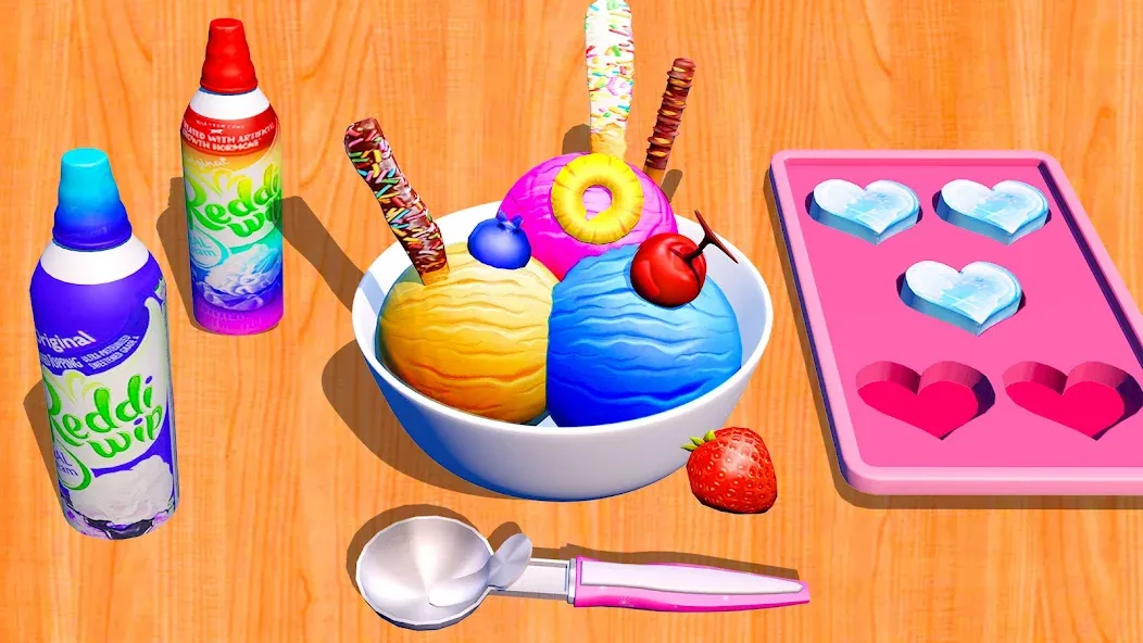 Скачать взлом Ice Cream Games: Rainbow Maker (Айс Крем Геймс)  [МОД Menu] — полная версия apk на Андроид screen 1