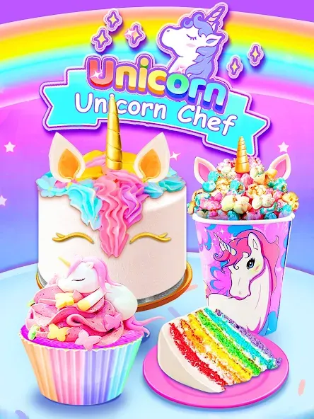 Взлом Girl Games: Unicorn Cooking  [МОД Много денег] — полная версия apk на Андроид screen 3