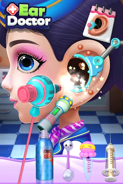 Взломанная Ear Doctor  [МОД Все открыто] — стабильная версия apk на Андроид screen 1