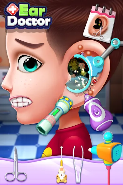 Взломанная Ear Doctor  [МОД Все открыто] — стабильная версия apk на Андроид screen 2