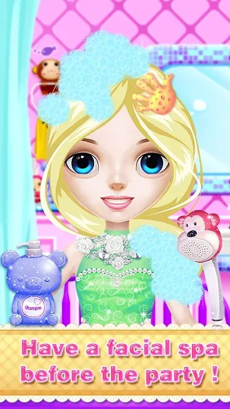 Скачать взломанную Princess Makeup Salon  [МОД Unlocked] — последняя версия apk на Андроид screen 4